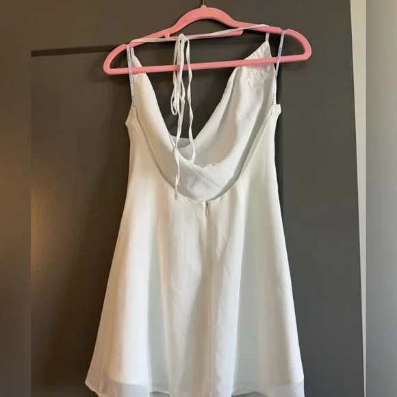 White Fox Beaded Starfish Slip Dress - Picture 4 of 5